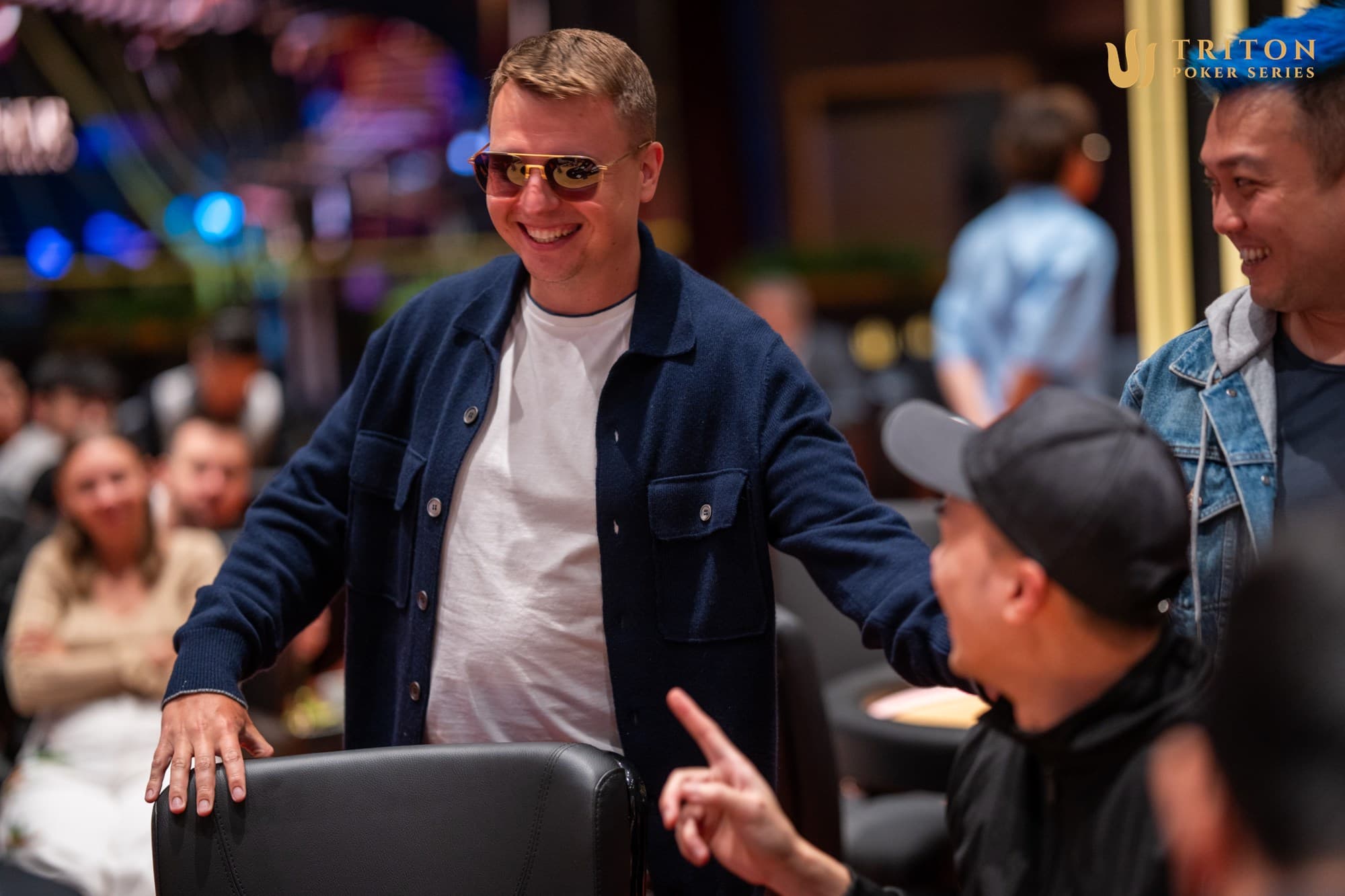 Aleks Ponakovs couldn't run up one big blind