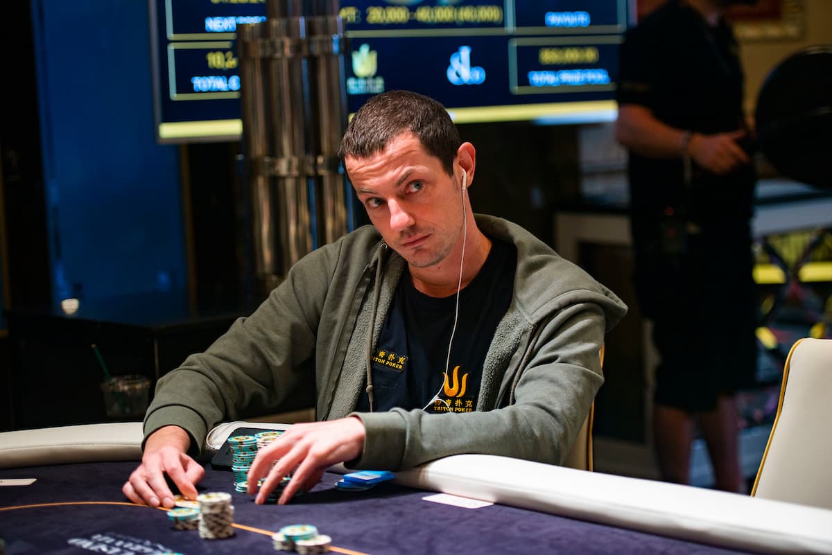 Tom Dwan 2022 Triton Madrid EV11 E25K PLO Day 1 Giron 8JG4944