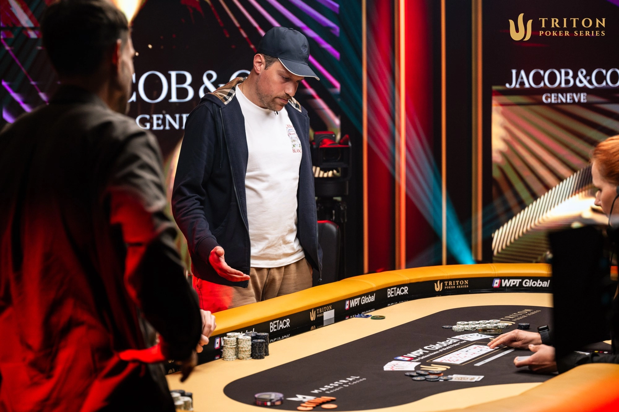 No help for Artur Martirosian, who is knocked out in third