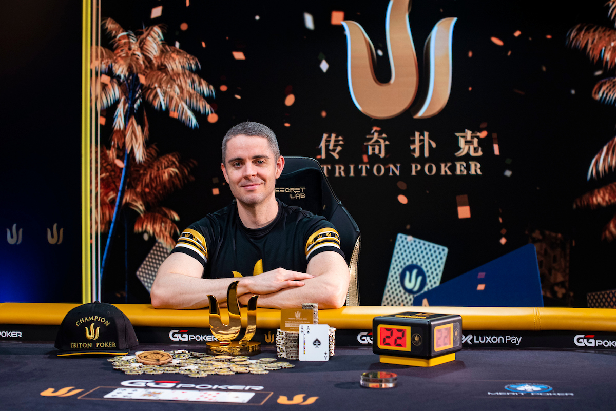 Champion Ben Tolleren 2022 Triton Cyprus SHRS EV02 30K NLH 6 Handed Final Table Giron 7JG9733