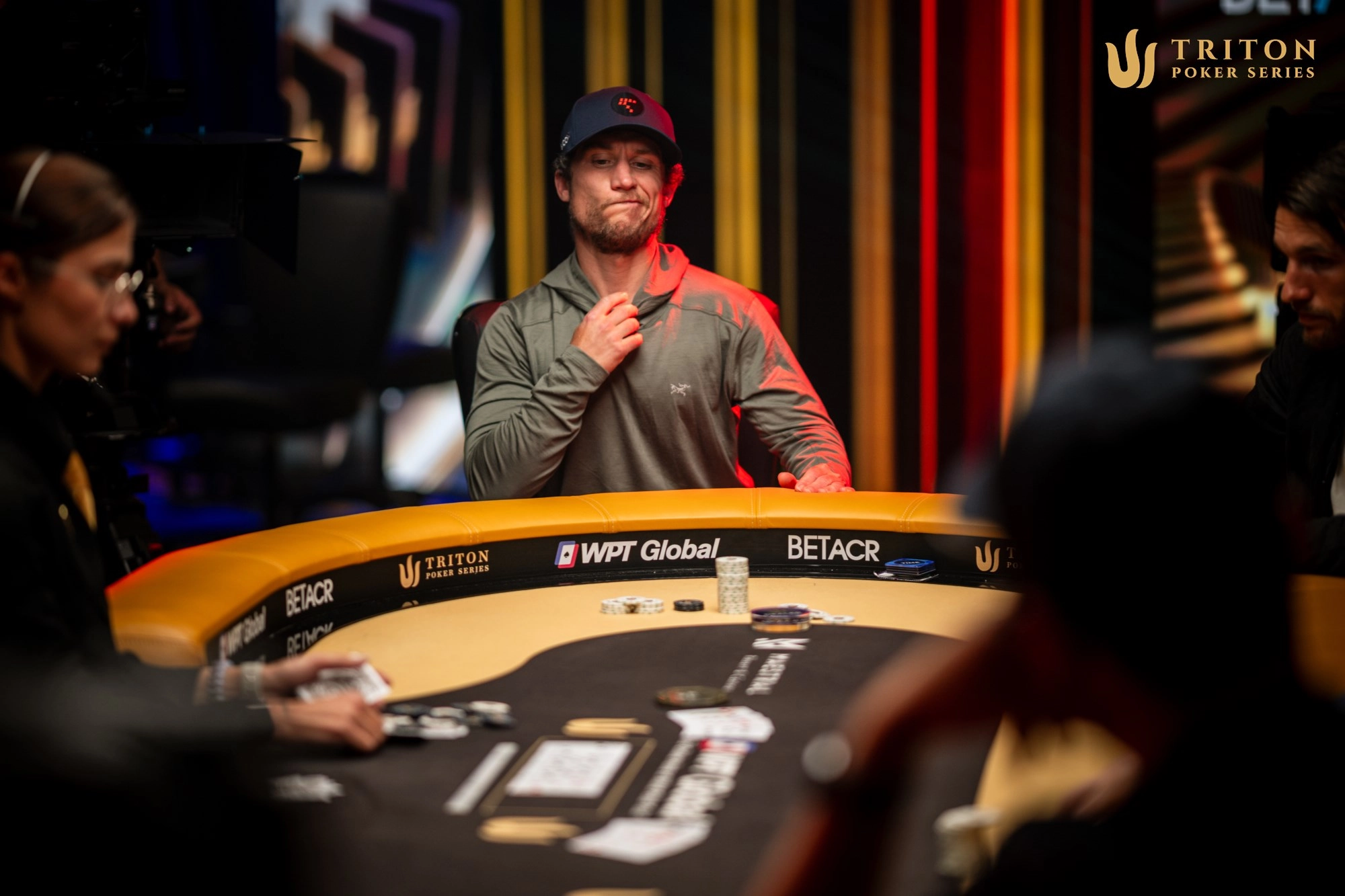 Dan Dvoress is drawing dead on the turn