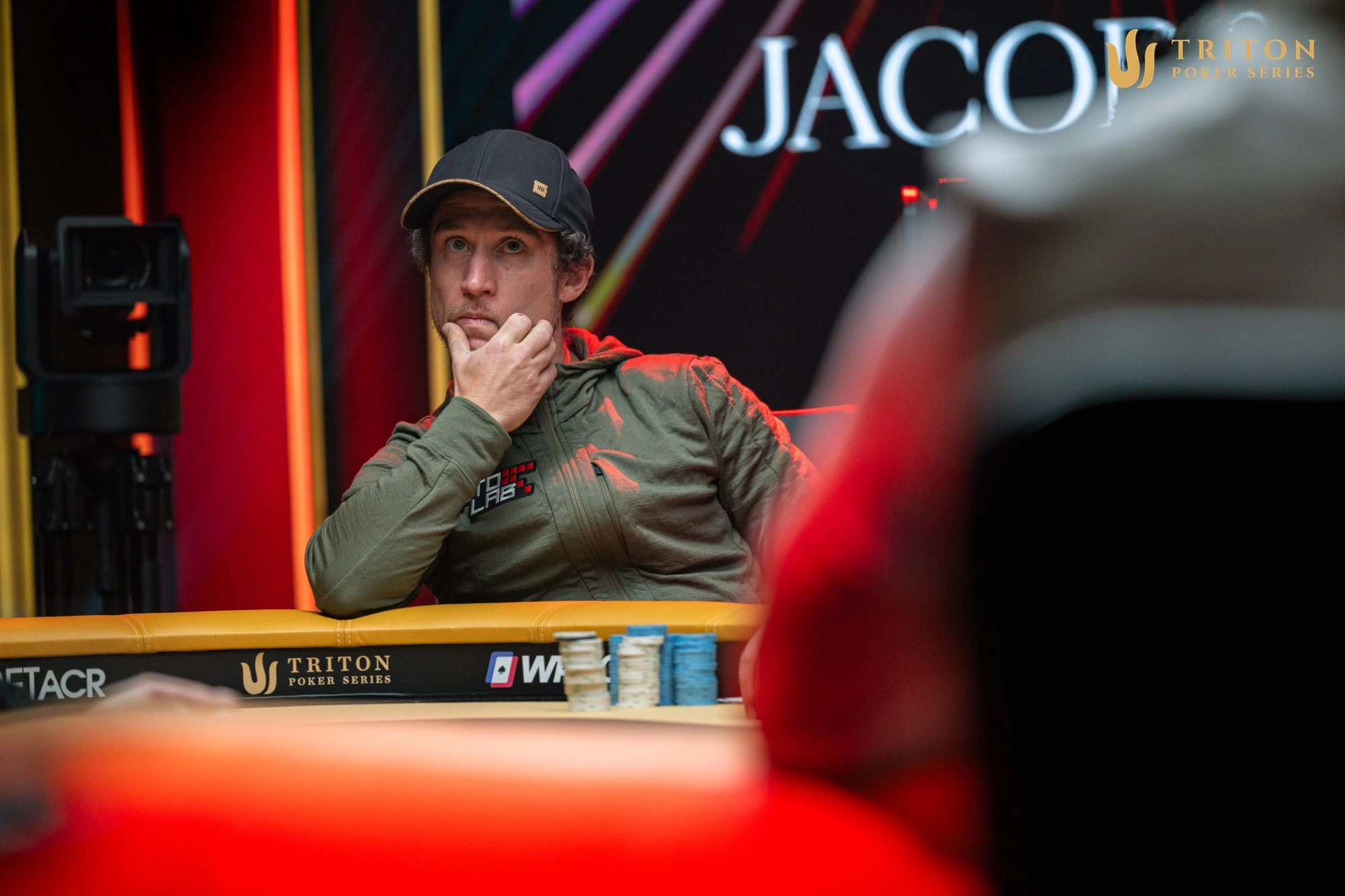 A rueful Dan Dvoress watches a gross run-out