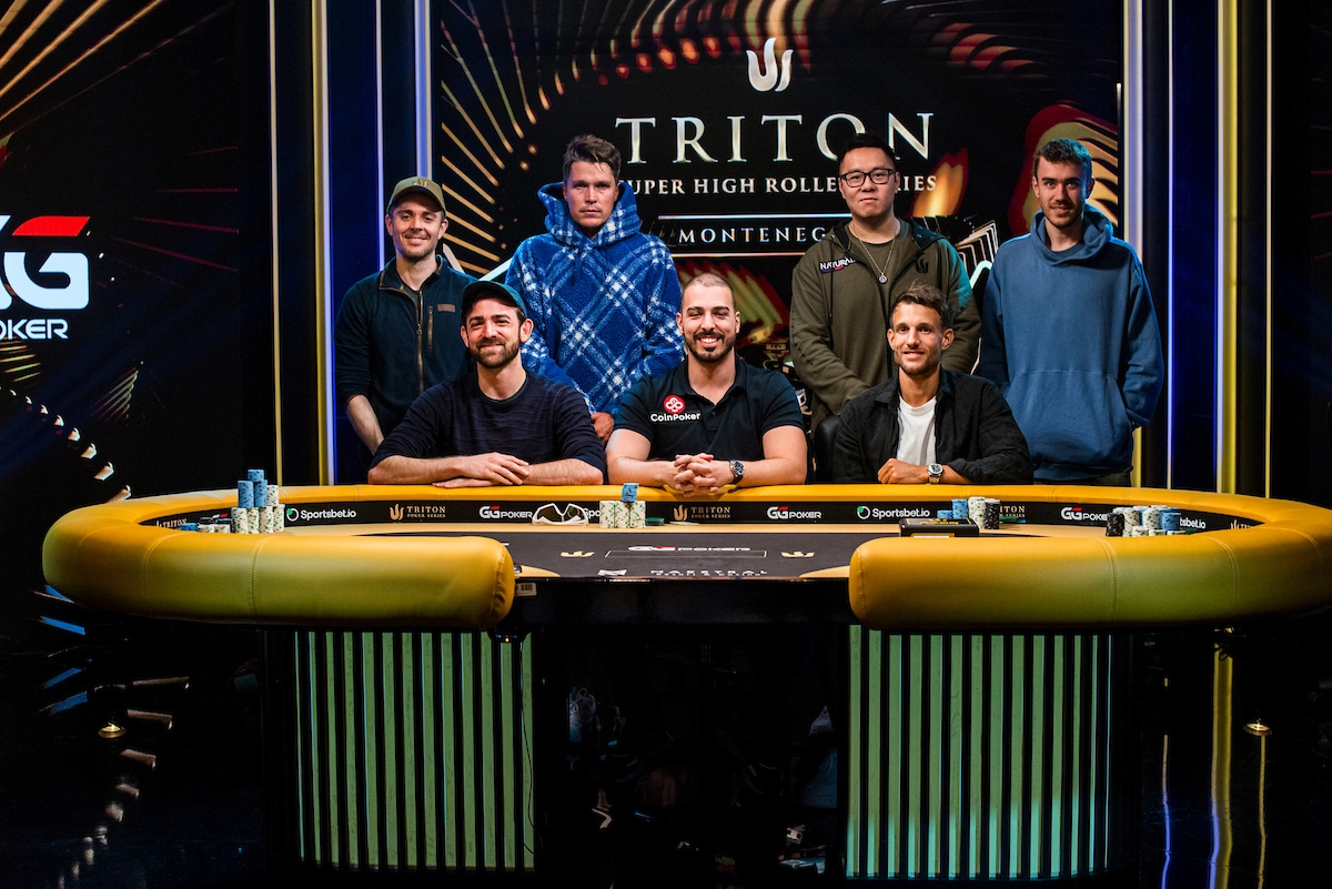Final Table Players 2024 Triton SHRS Montenegro EV13 100K PLO Main Event Day 2 Giron JG52238 1