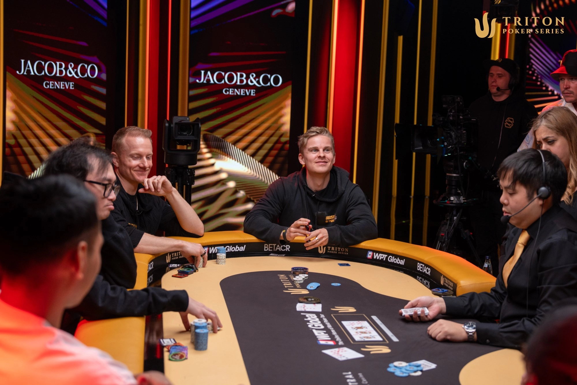 Martin Dam was second yesterday, bubble today