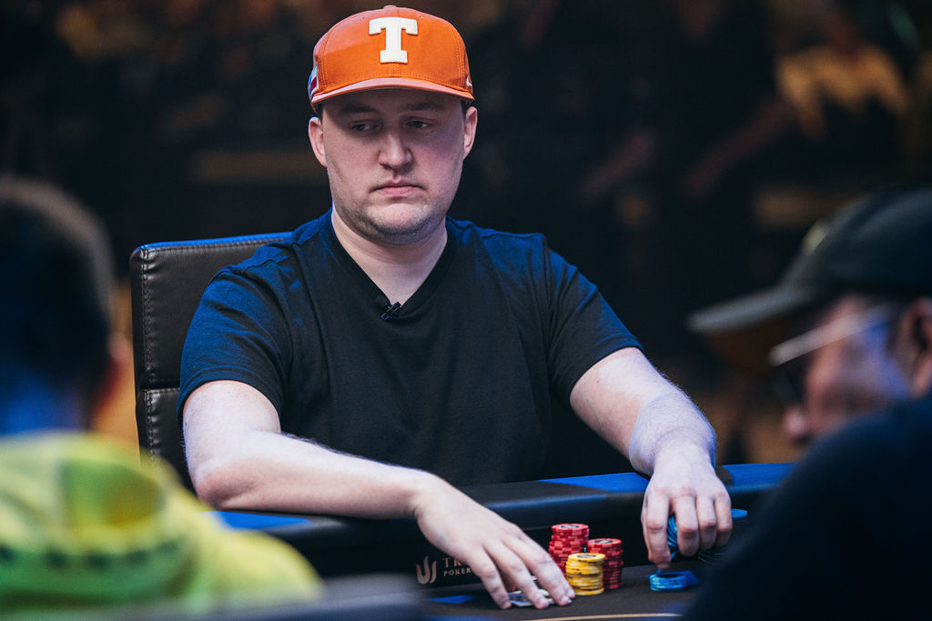 Michael Moncek led at the end of both opening days