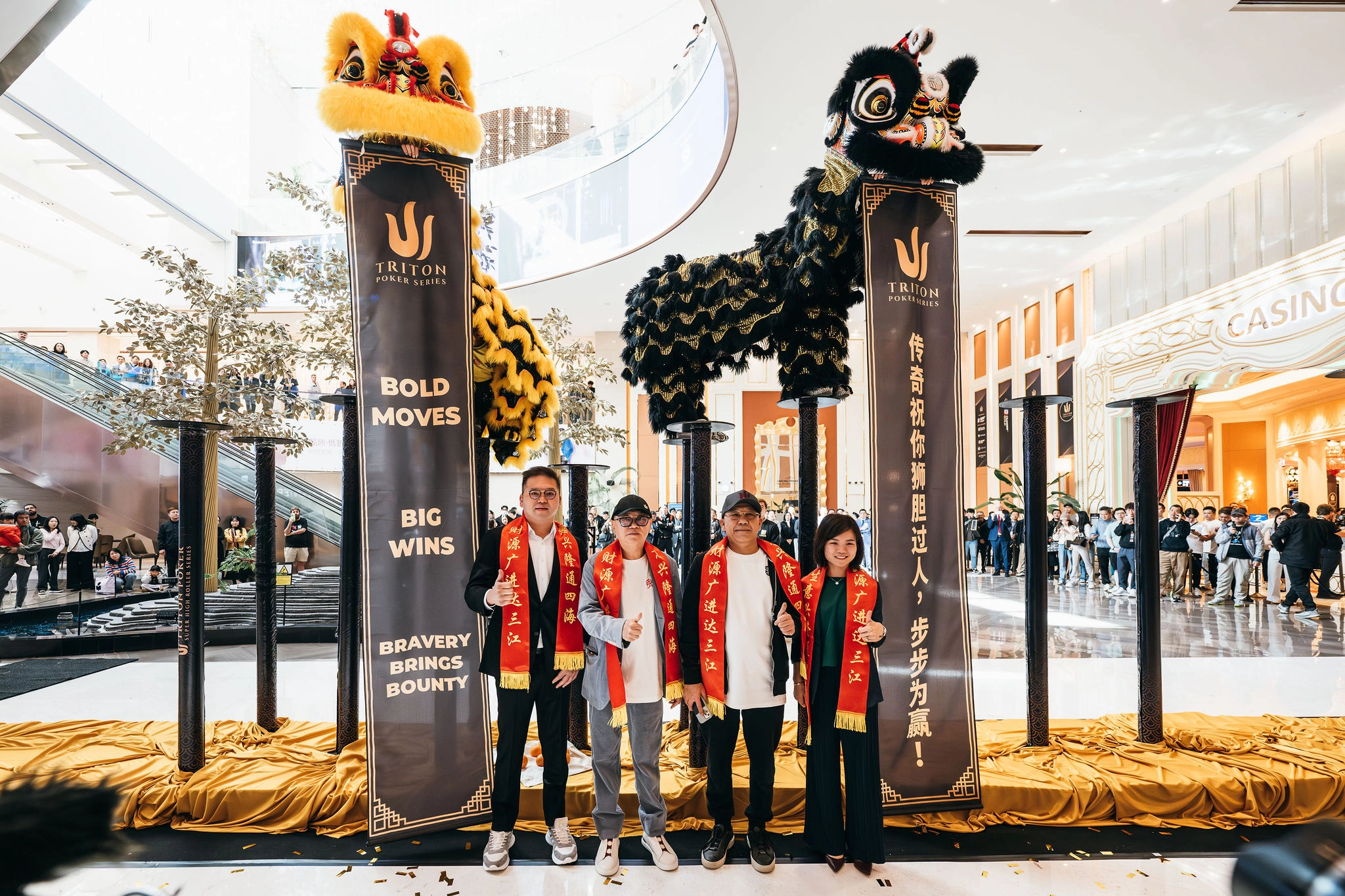 Opening ceremony at Triton Jeju