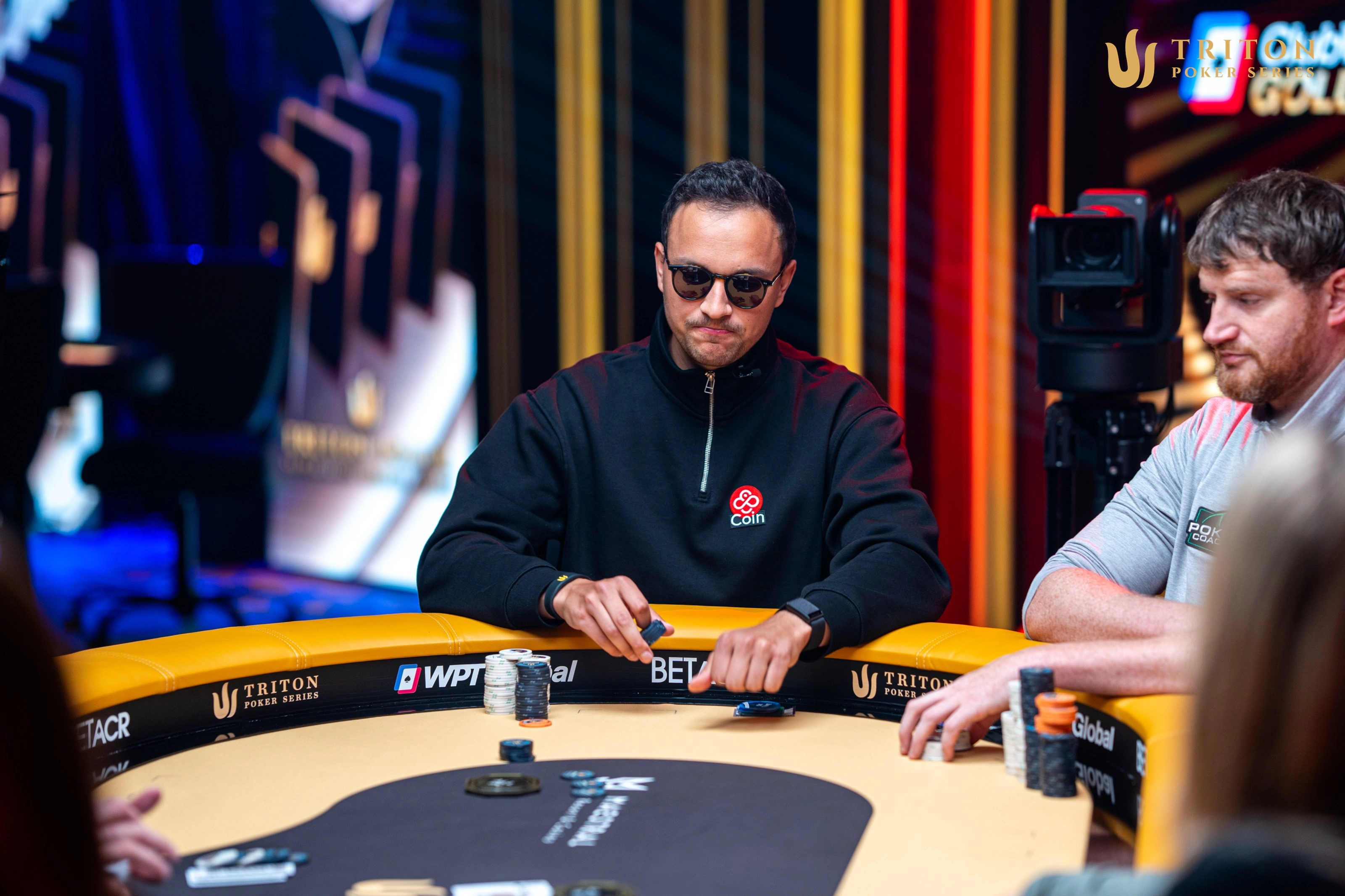 Tom Fuchs was first out on the tournament's third day