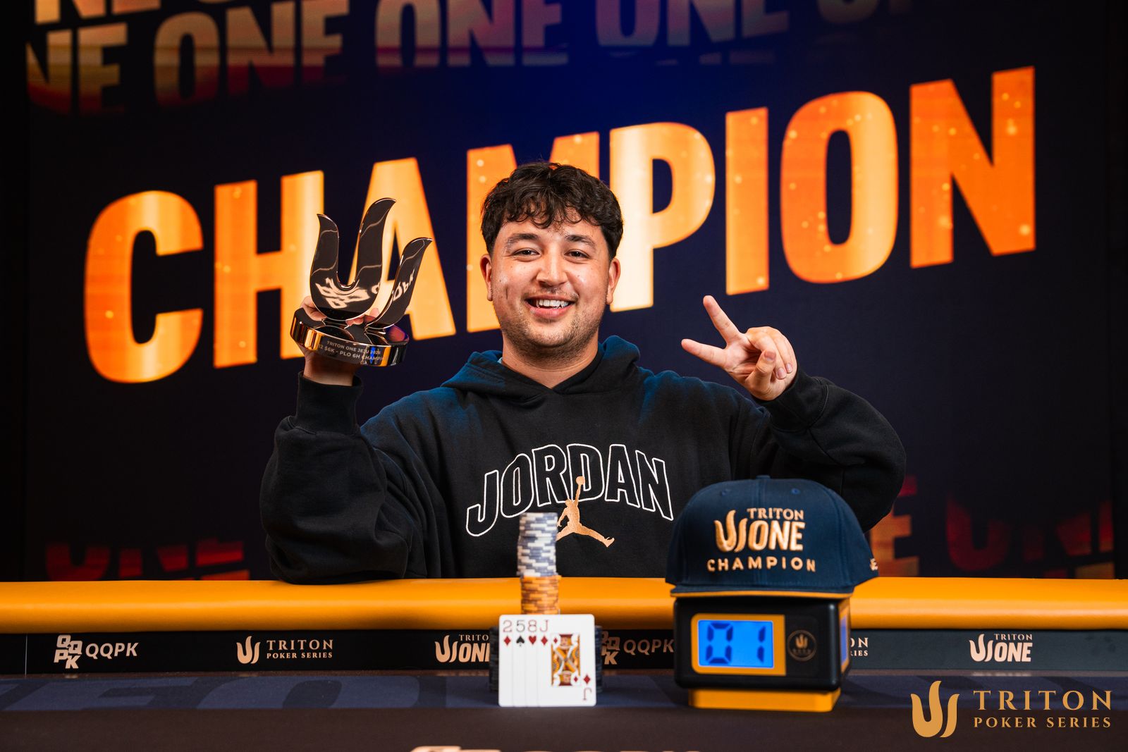 LAST-GASP TRIP EARNS JP ROUNCE-SUE FIRST TRITON ONE PLO SUCCESS ...